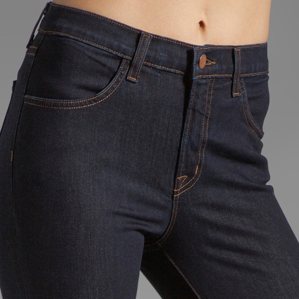 J Brand High Rise Maria Jean in Starless